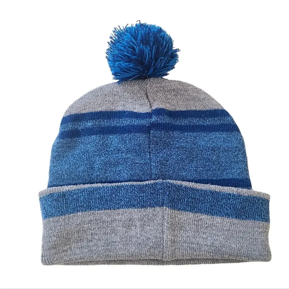 Nickelodeon Paw Patrol pom pom grey and blue winter beanie hat one size